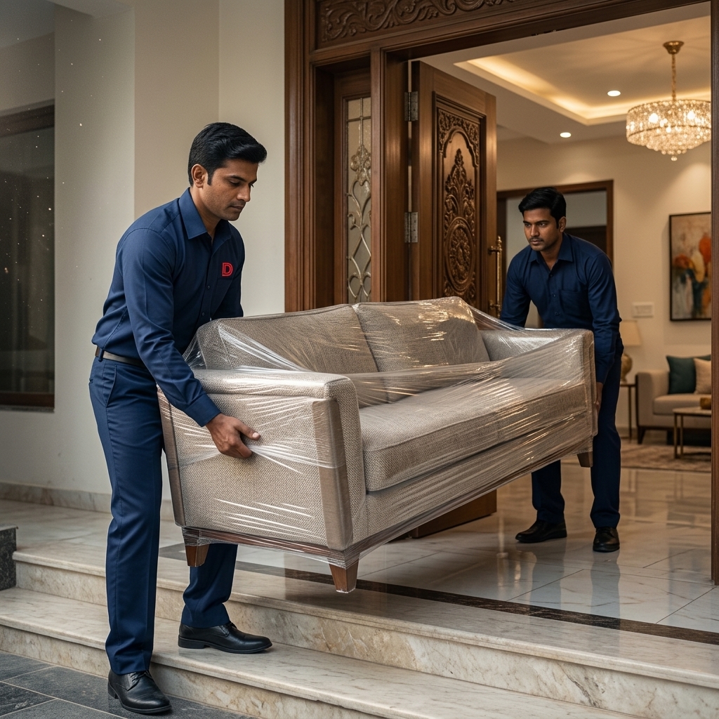 Sofa delivery and setup